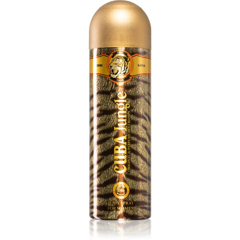 Cuba Jungle Tiger Deodorant für Damen 200 ml