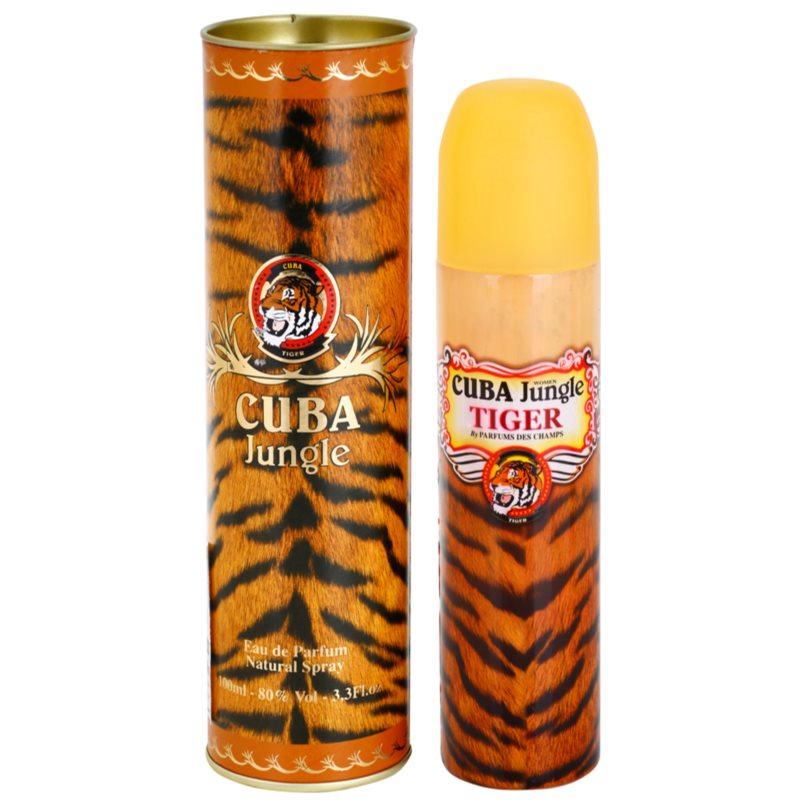Cuba Jungle Tiger Eau de Parfum para mulheres 100 ml