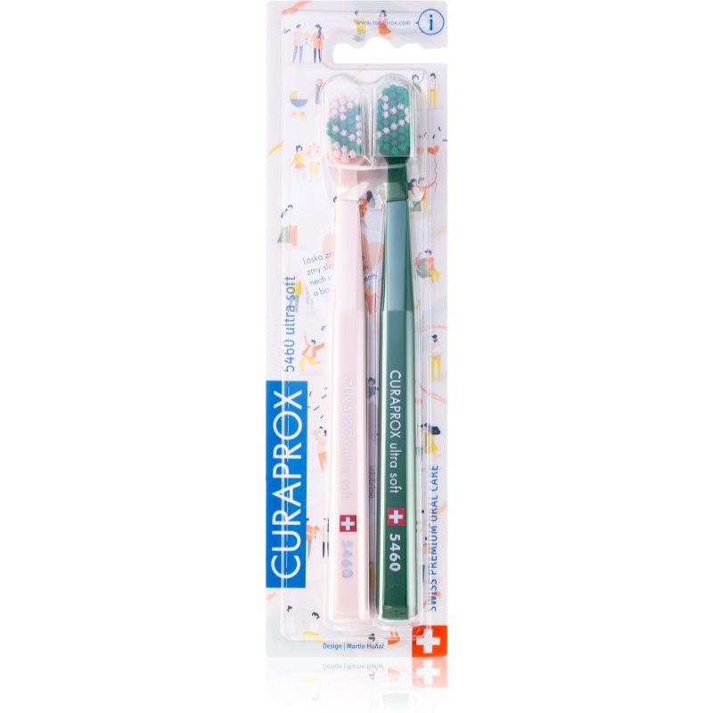 Curaprox Limited Edition Love Edition escova de dentes ultra-soft 5460 ultra soft 2 un.