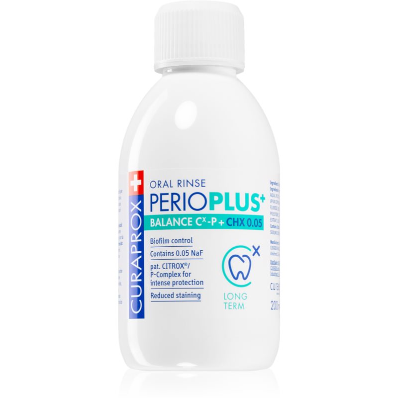 Curaprox Perio Plus+ Balance 0.05 CHX elixir bocal 200 ml