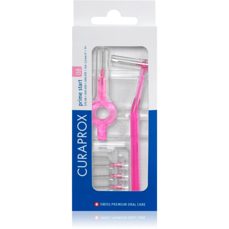 Curaprox Prime Start Комплект за дентална грижа CPS 08 0,8 - 3,2 mm