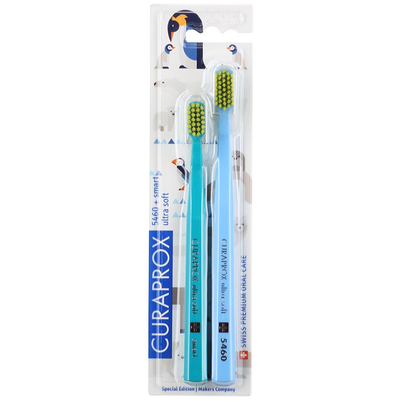 

Curaprox 5460 Ultra Soft Animal Family Edition зубні щітки 2 шт
