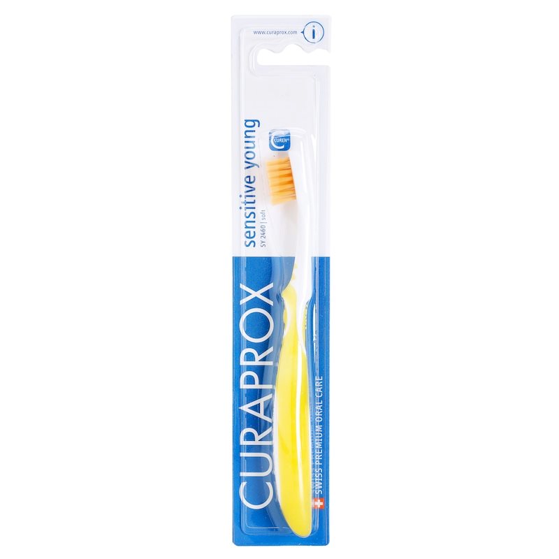 

Curaprox Sensitive Young дитяча зубна щітка м'яка