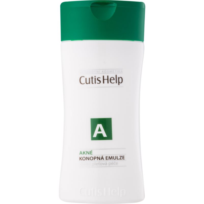 CutisHelp Health Care A - Acne emulsão de limpeza de cânhamo para pele problemática, acne 100 ml