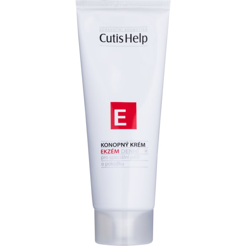 CutisHelp Health Care E - Eczema Tagescreme mit Hanf beim Auftreten von Ekzemen Für Gesicht und Körper 100 ml