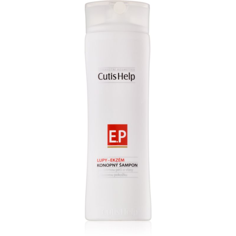 CutisHelp Health Care P.E. - Dandruff - Eczema champô de cânhamo para sinais de eczema e caspa 200 ml