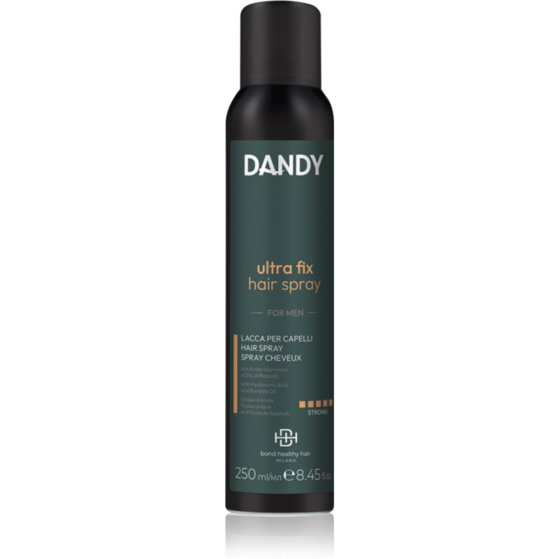 DANDY Hair Spray lak za lase z ekstra močnim utrjevanjem s hialuronsko kislino 300 ml