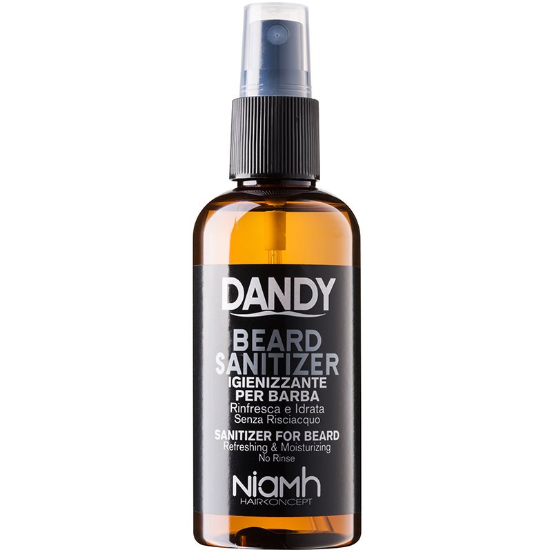 DANDY Beard Sanitizer leöblítést nem igénylő fertőtlenítő spray a haj védelmére 100 ml