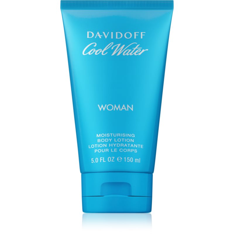 Davidoff Cool Water Woman leite corporal para mulheres 150 ml
