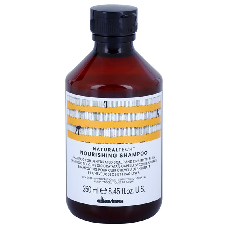 Davines Naturaltech Nourishing šampon za dehidrirano lasišče in suhe krhke lase 250 ml