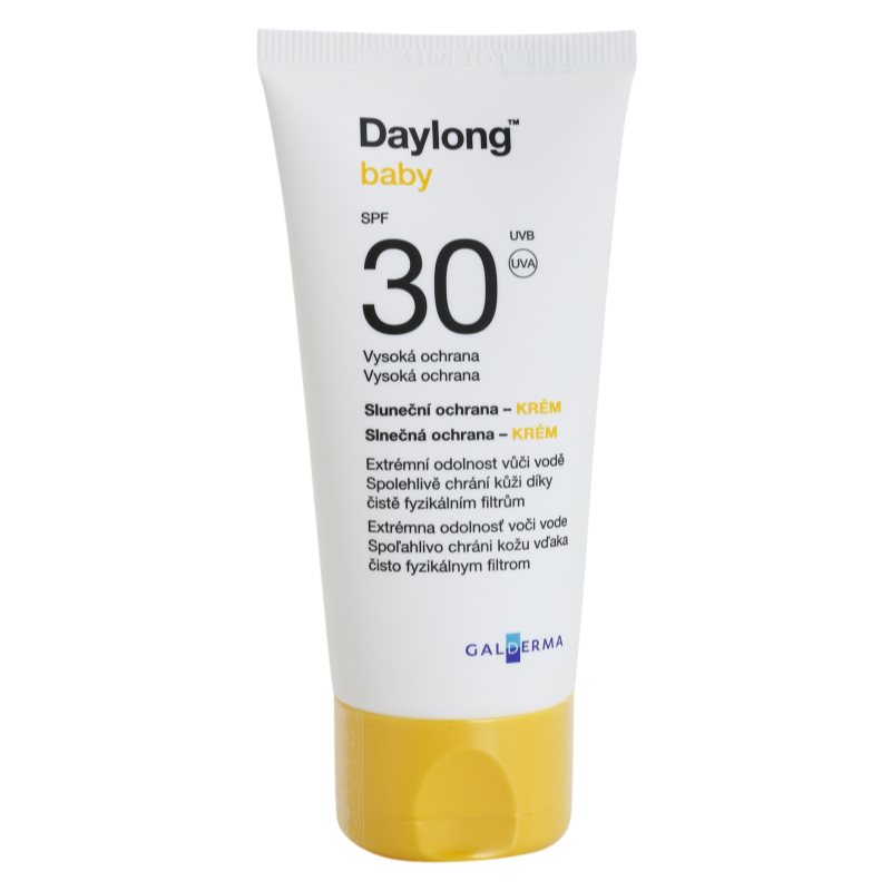 Daylong Baby crema mineral protectora para pieles sensibles SPF 30 resistente al agua 50 ml