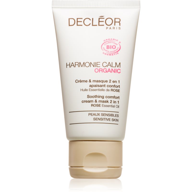 Decléor Harmonie Calm Bio успокояващ лек крем и маска 2 в 1 50 мл.