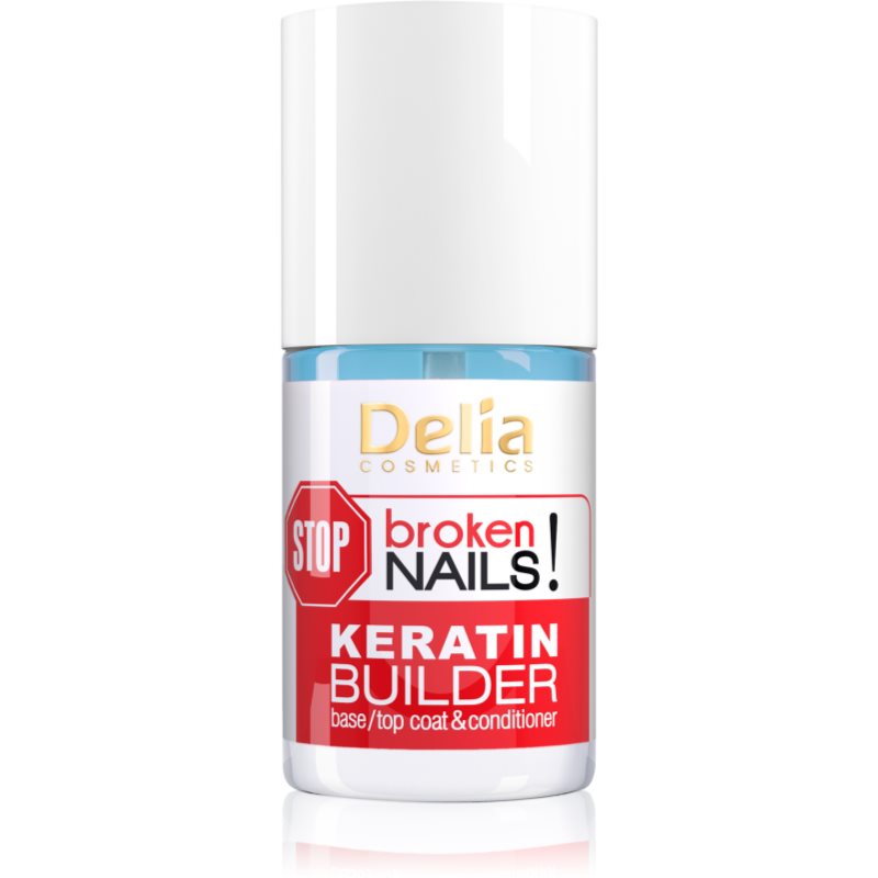 Delia Cosmetics STOP broken nails! кератинова грижа за подхранване на слаби нокти 11 мл.