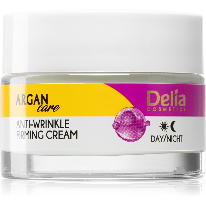Delia Cosmetics Argan Care creme refirmante  antirrugas 50 ml