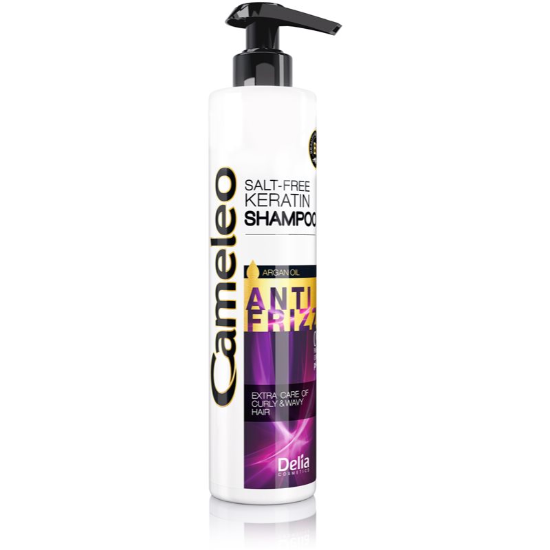 Delia Cosmetics Cameleo BB keratinski šampon za valovite lase 250 ml