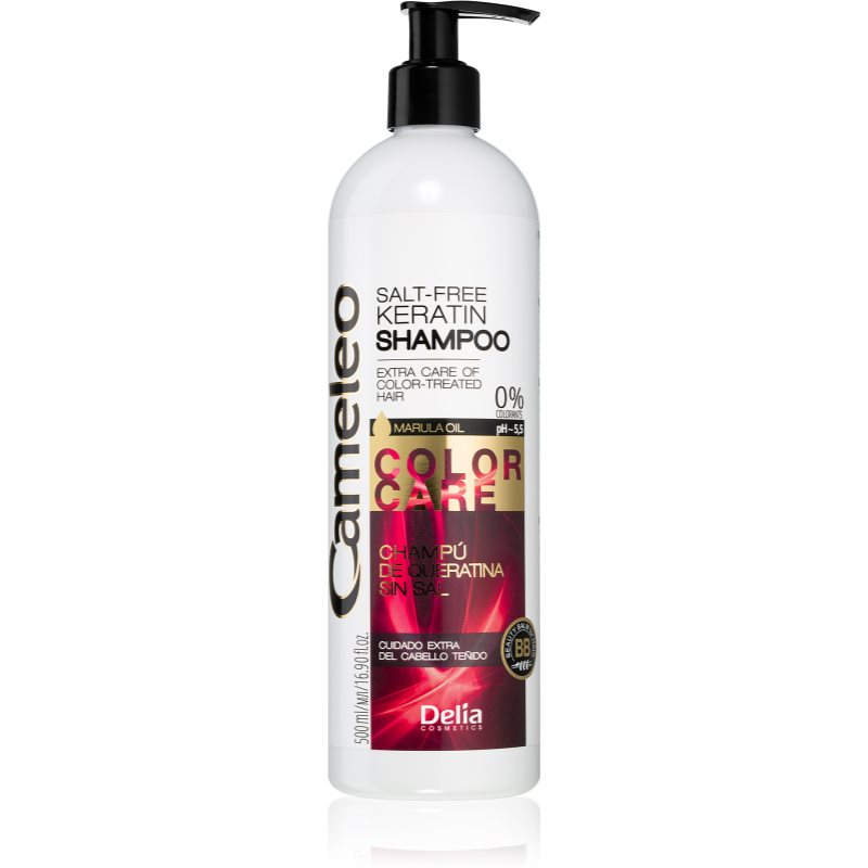 Delia Cosmetics Cameleo BB szampon keratynowy do włosów farbowanych i po balejażu 500 ml