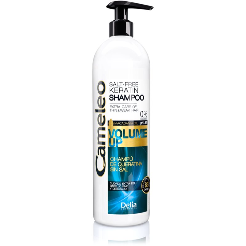Delia Cosmetics Cameleo BB Shampoo mit Keratin für sanfte und müde Haare 500 ml