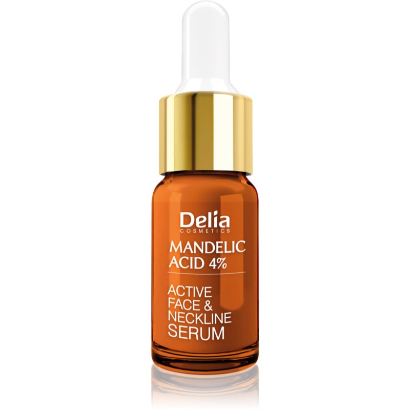 Delia Cosmetics Professional Face Care Mandelic Acid Gladilni serum z mandljevo kislino za obraz, vrat in dekolte 10 ml