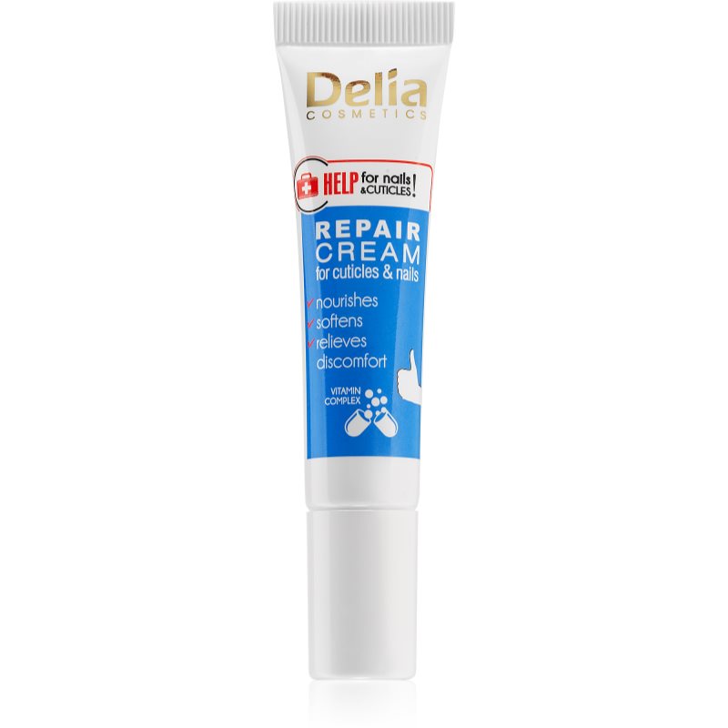 Delia Cosmetics Help for Nails & Cuticles крем за нокти и кожичките около ноктите 11 мл.