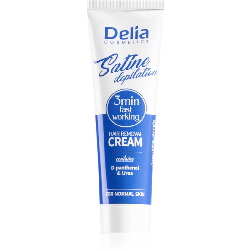 Delia Cosmetics Satine Depilation 3 min Fast Working creme depilatório 100 ml