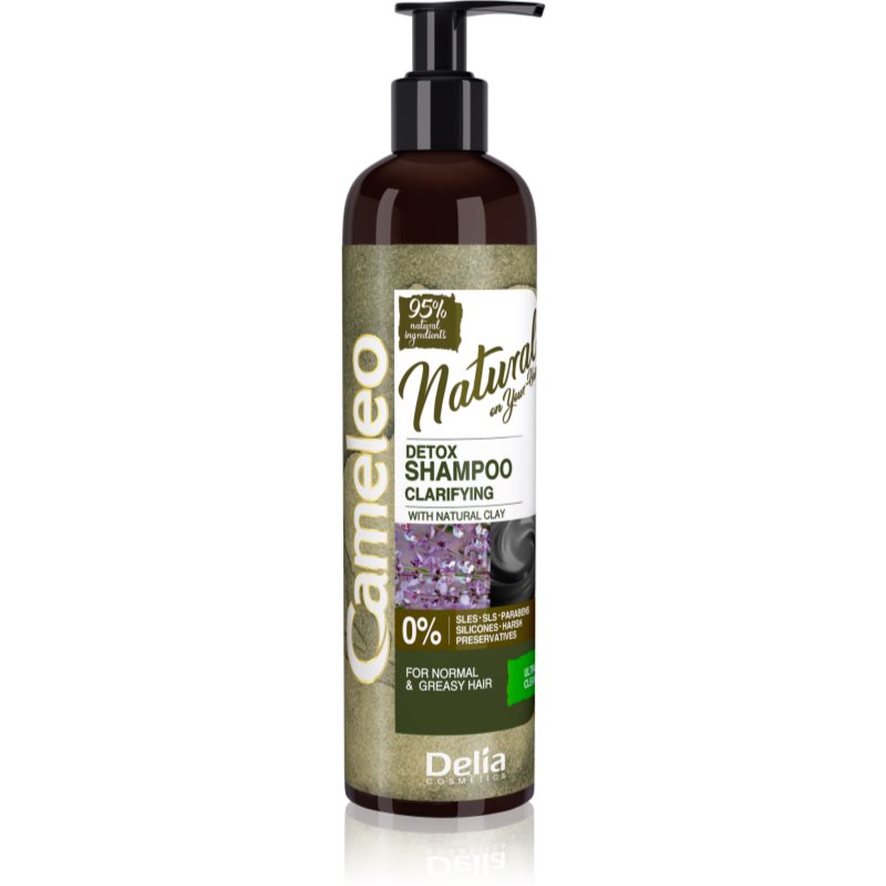 Delia Cosmetics Cameleo Natural čistilni šampon za mastne lase 250 ml