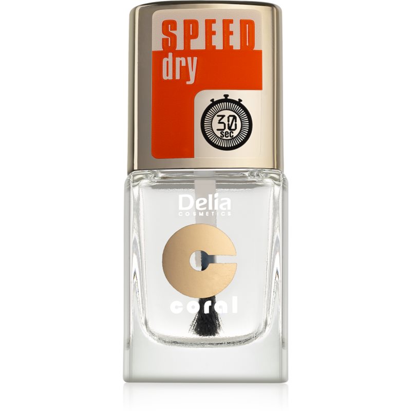 Delia Cosmetics Speed Dry zgornji lak za nohte za pospešitev sušenja laka 11 ml