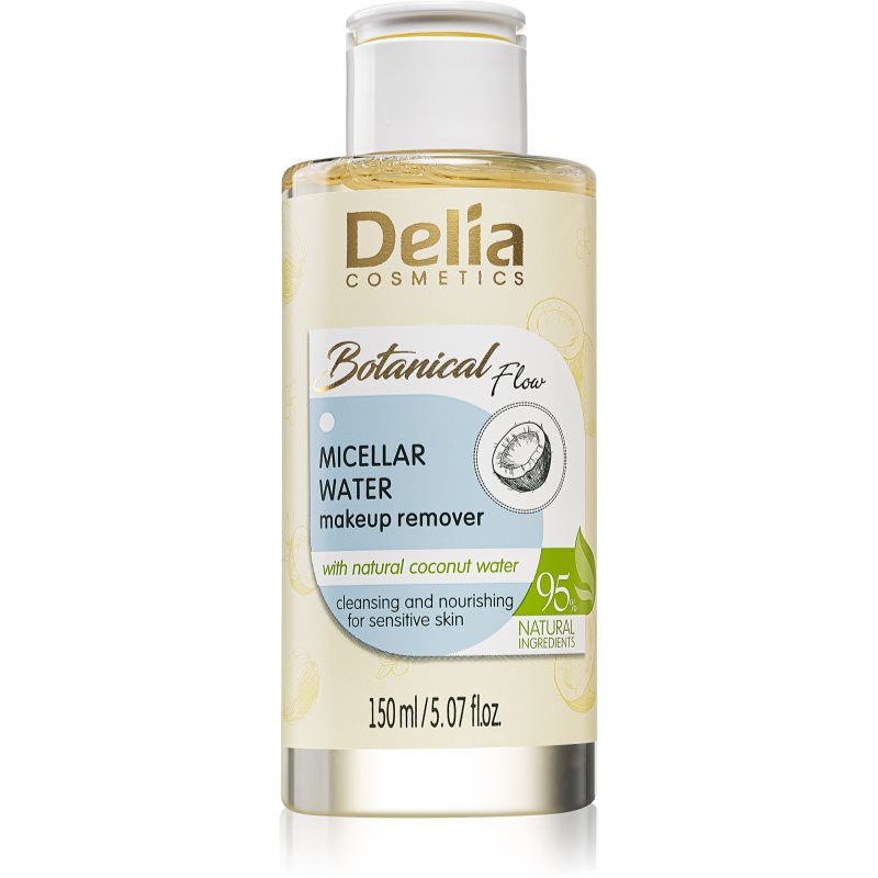 Delia Cosmetics Botanical Flow Coconut Water reinigendes Mizellenwasser 150 ml