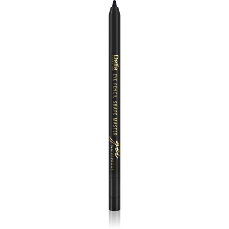 Delia Cosmetics Shape Master водоустойчив гел-молив за очи цвят Black 3 гр.