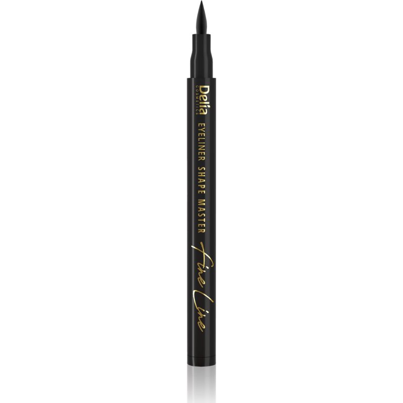 Delia Cosmetics Shape Master Eyeliner em caneta tom Black 2 ml