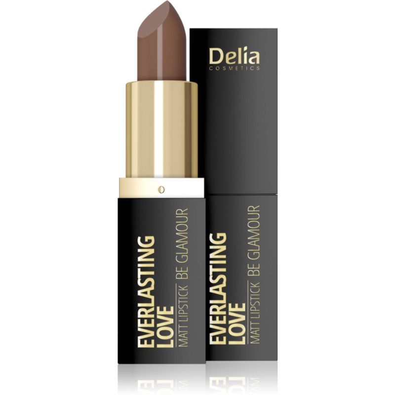 Delia Cosmetics Everlasting Love Be Glamour матиращо червило цвят 302 funny 4 гр.