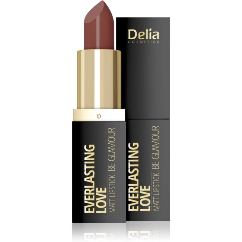 Delia Cosmetics Everlasting Love Be Glamour матиращо червило цвят 303 naughty 4 гр.