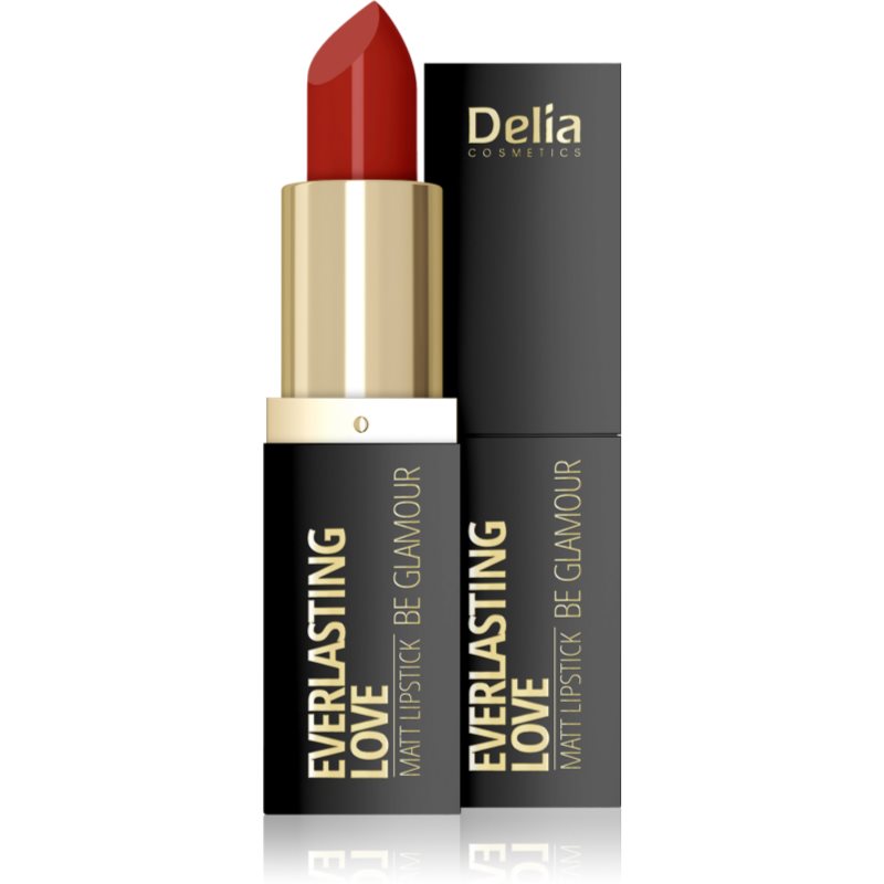 Delia Cosmetics Everlasting Love Be Glamour matirajoča šminka odtenek 305 sweety 4 g