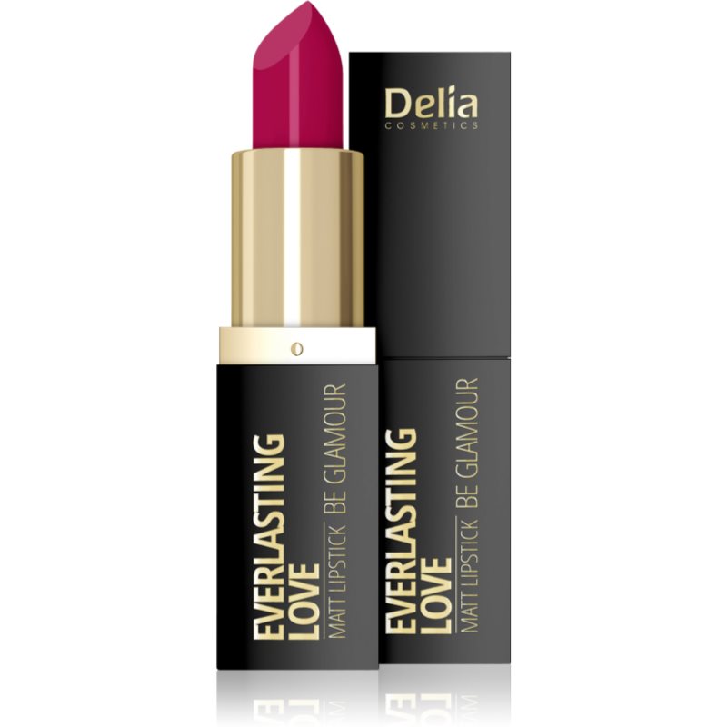 Delia Cosmetics Everlasting Love Be Glamour batom matificante tom 307 lovely 4 g