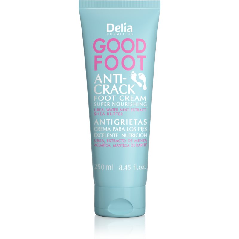 Delia Cosmetics Good Foot Anti Crack подхранващ крем за крака 250 мл.