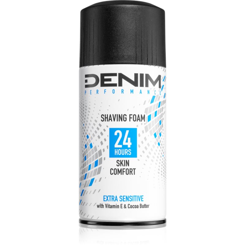 Denim Performance Extra Sensitive espuma de barbear para homens 300 ml