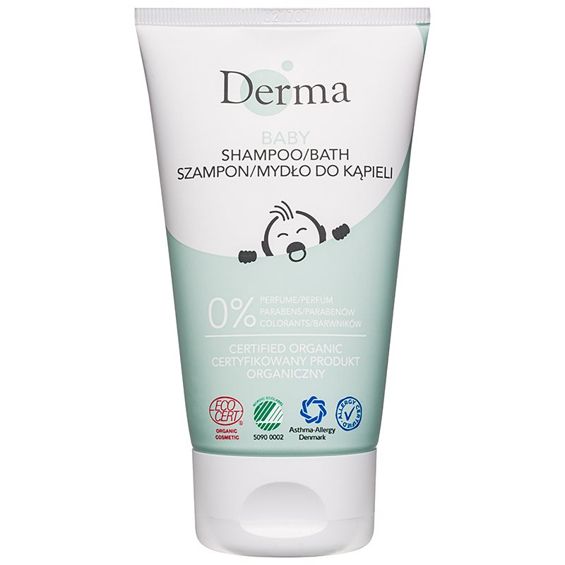

Derma Baby шампунь та гель для душу 2 в 1 для дітей від народження