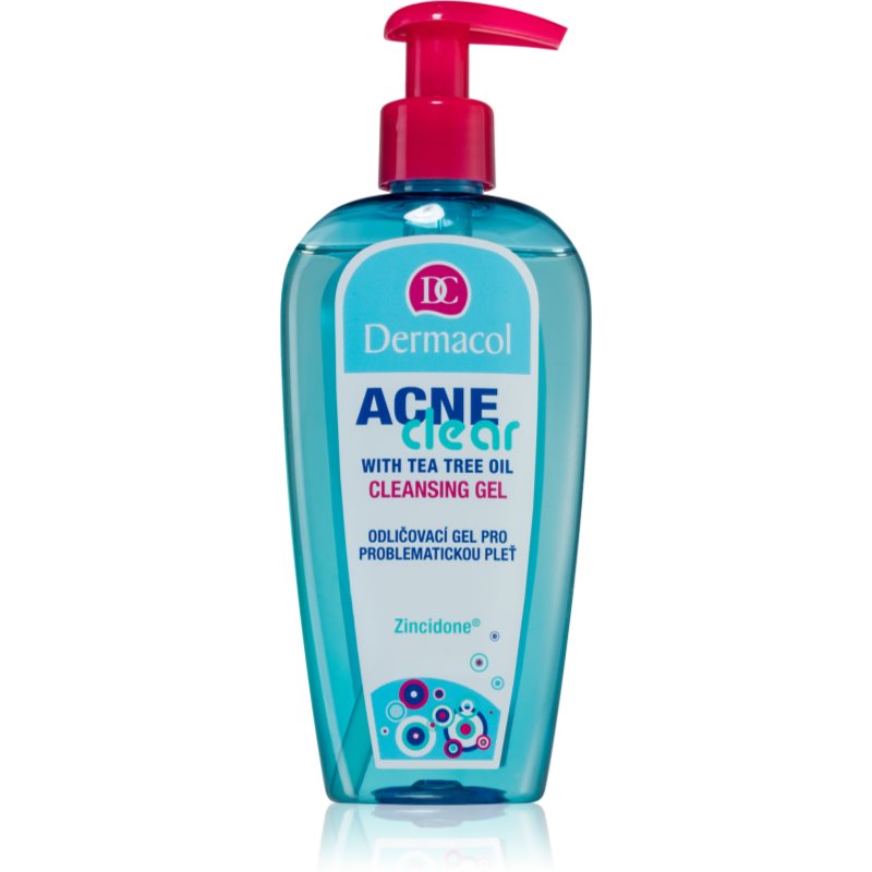 Dermacol Acneclear gel de limpeza e desmaquilhante para pele problemática 200 ml