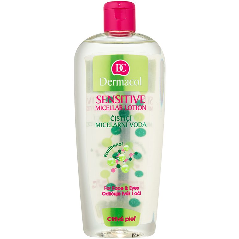 Dermacol Sensitive agua micelar limpiadora para pieles sensibles 400 ml