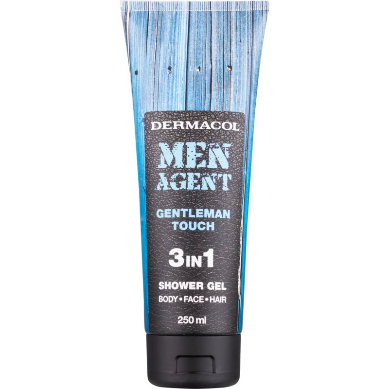 Dermacol Men Agent Gentleman Touch gel za prhanje 3v1 250 ml