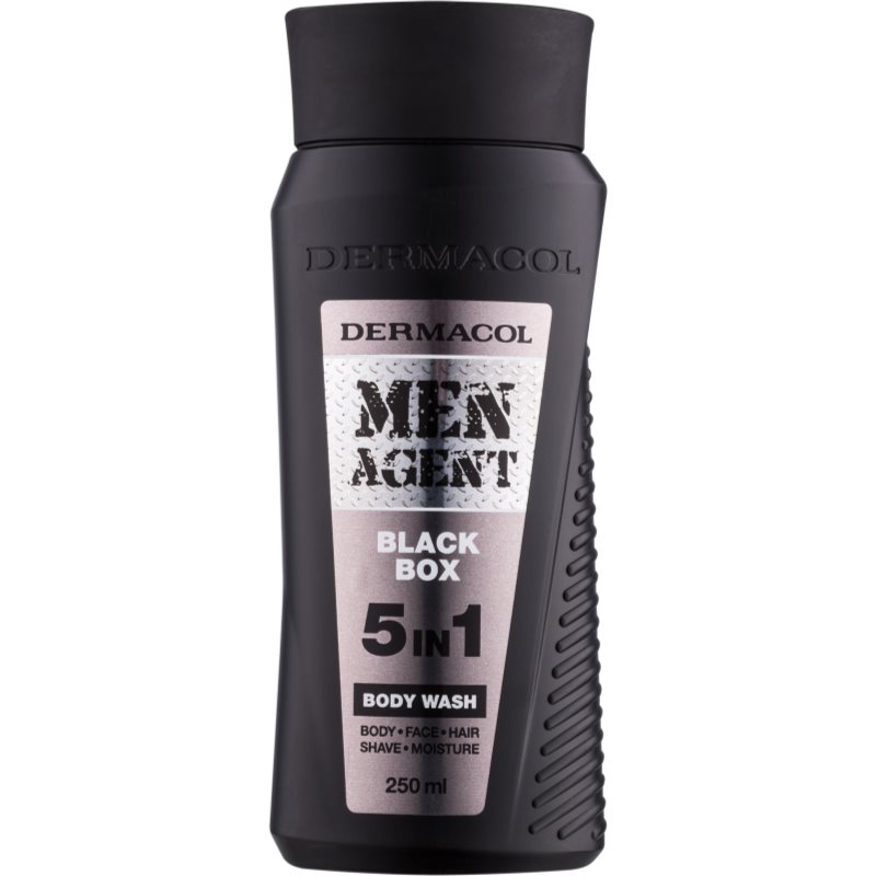 Dermacol Men Agent Black Box gel de duche 5 em 1 250 ml