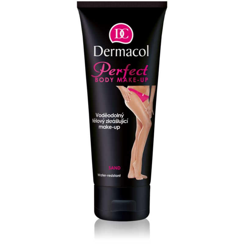 Dermacol Perfect maquillaje corporal embellecedor resistente al agua tono Sand 100 ml
