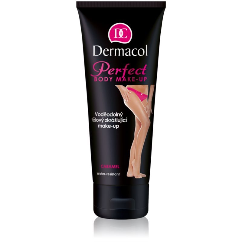 Dermacol Perfect maquillaje corporal embellecedor resistente al agua tono Caramel 100 ml