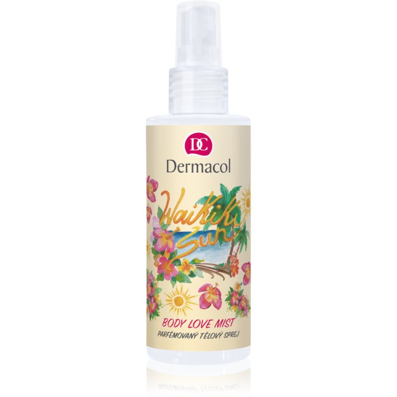 

Dermacol Body Love Mist Waikiki Sun парфумований спрей для тіла