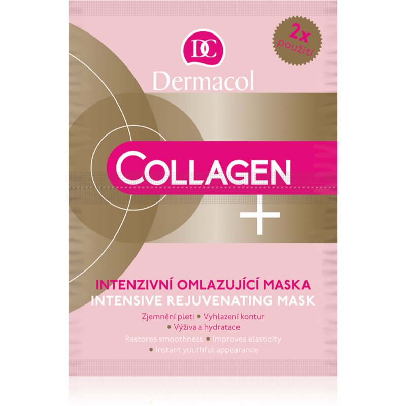 Dermacol Collagen+ pomlajevalna maska 2 x 8 g