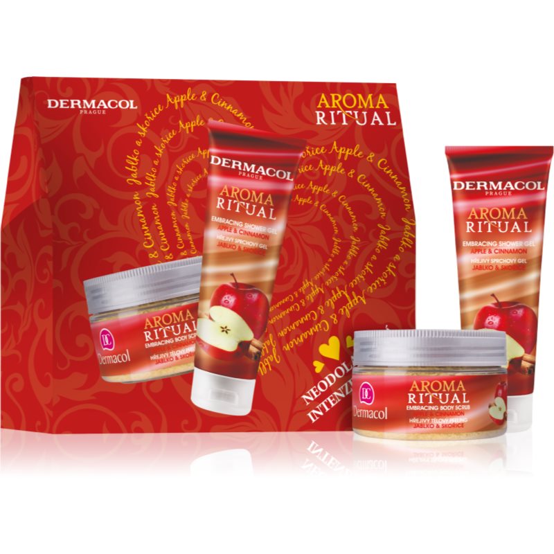 Dermacol Aroma Ritual Apple & Cinnamon lote cosmético (para el cuerpo)