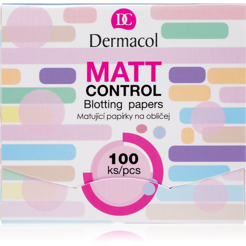 Dermacol Matt Control papel matificante 100 ud
