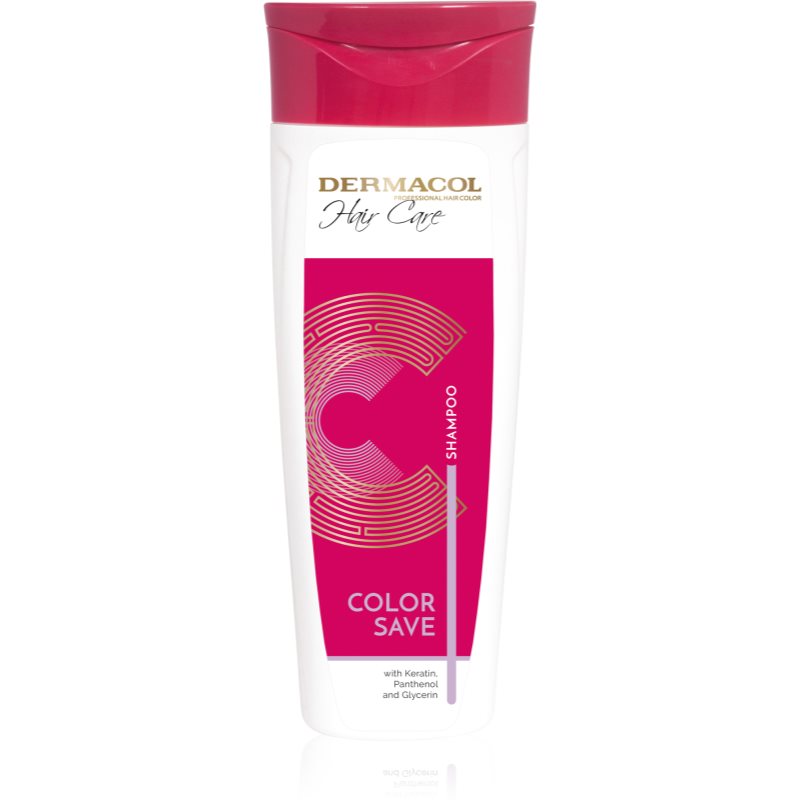 Dermacol Hair Care Color Save champô para cabelos pintados danificados 250 ml