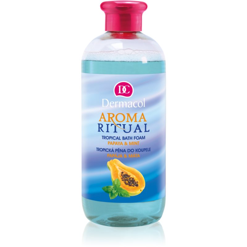 Dermacol Aroma Ritual Papaya & Mint espuma de banho 500 ml