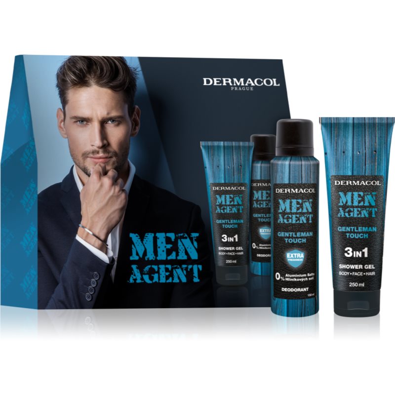 Dermacol Men Agent Gentleman Touch подаръчен комплект (за мъже)