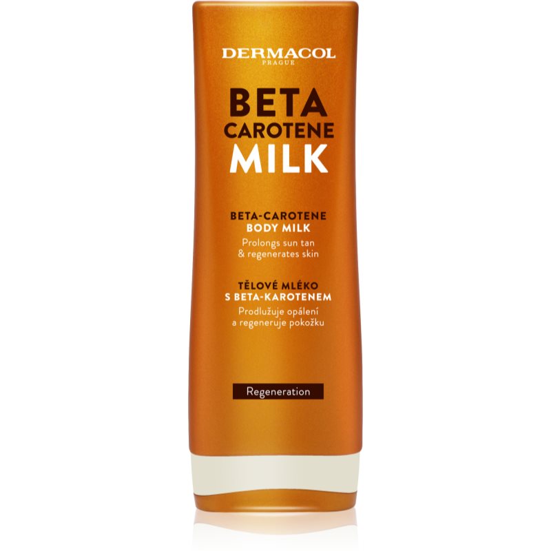 Dermacol Beta Caroten leche corporal para prolongar el efecto de bronceado 200 ml